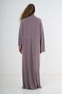 Premium Jersey Abaya - Taupe