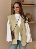 Basic Gilet - Yellow