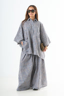 Checked Oversized Set