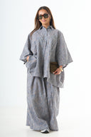 Checked Oversized Set