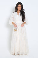 Classic Lace Maxi Dress