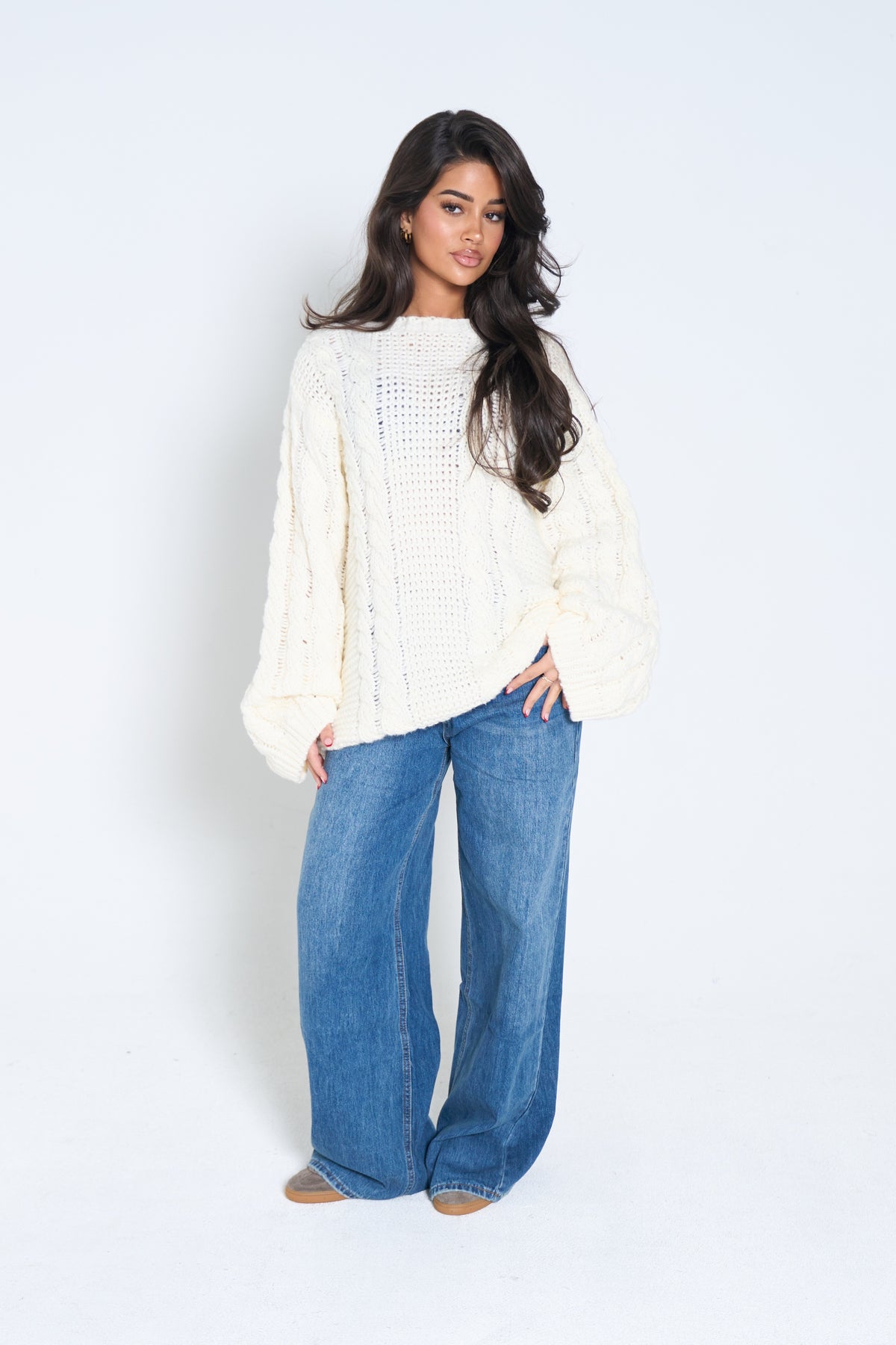 Cozy Knit Sweater-1