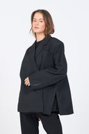 Dad Oversized Blazer - Black