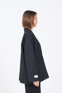 Dad Oversized Blazer - Black
