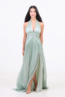Evening Dress - Sage Green