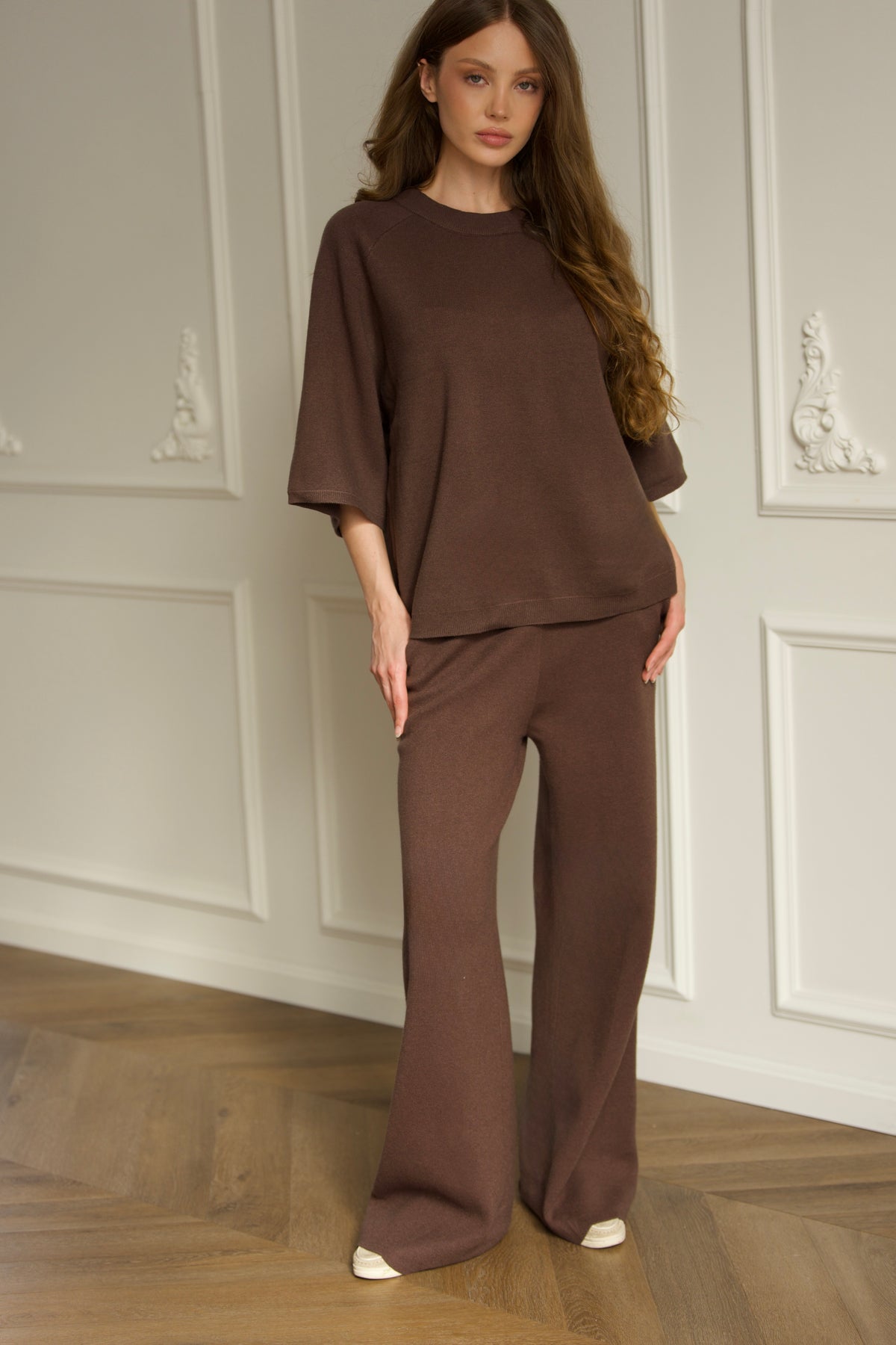 Knitwear Set - Brown