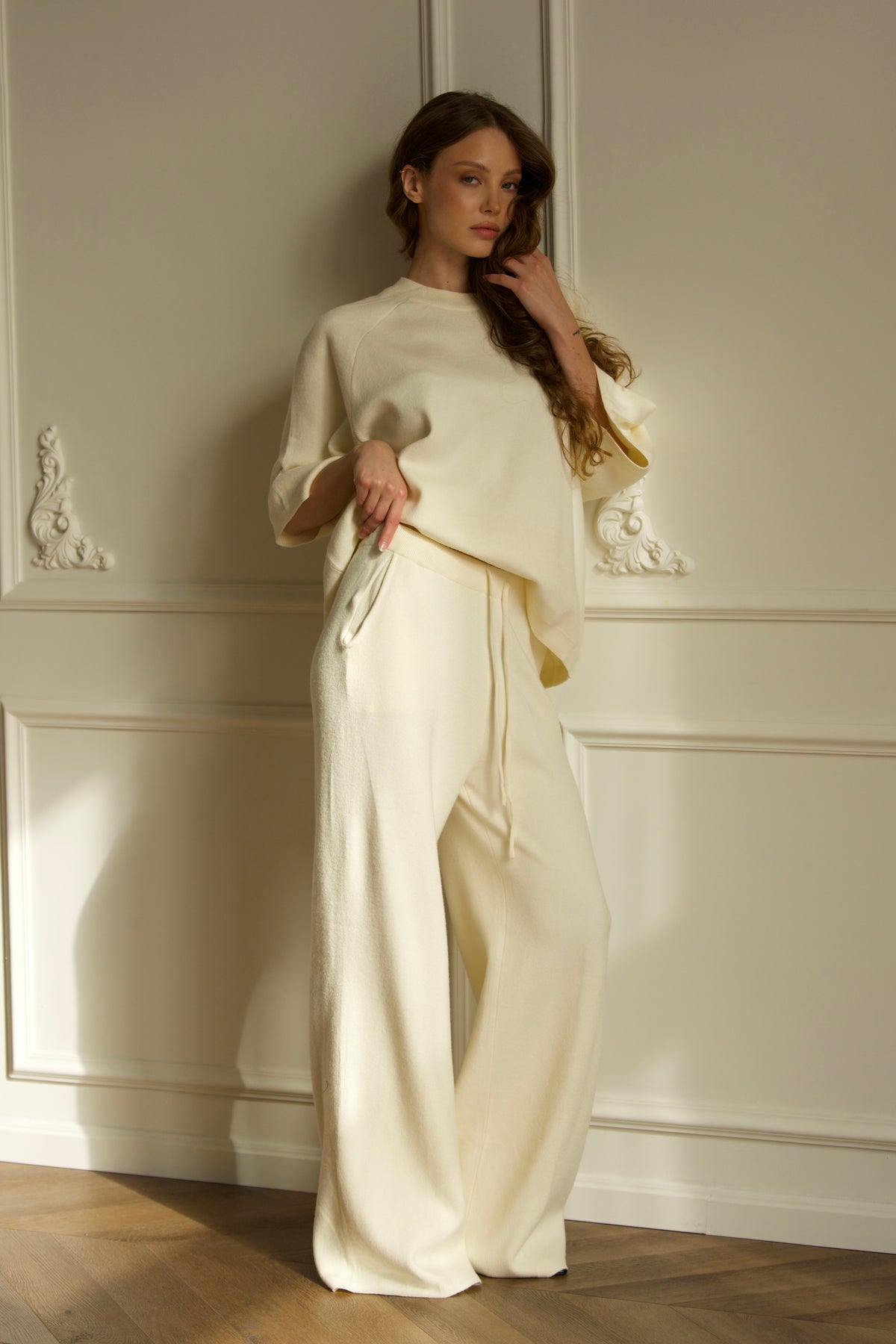 Knitwear Set - Cream