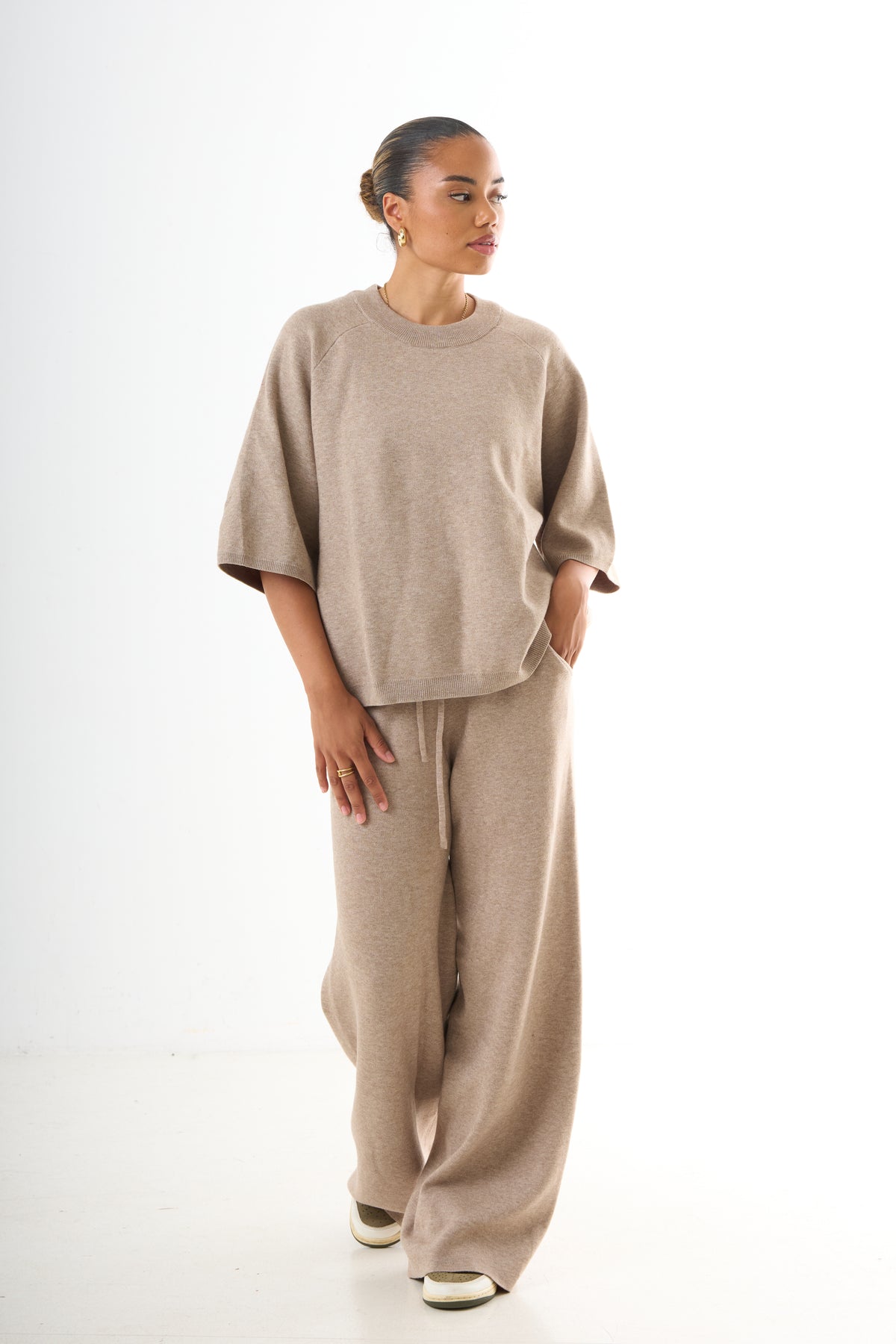 Knitwear Set - Taupe