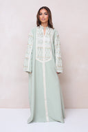 Noura Luxe Abaya - Green