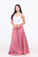 Picnic Check Skirt - Red