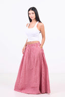 Picnic Check Skirt - Red