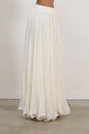 Plisse Skirt - White