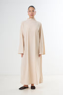 Poncho Premium Jersey Set - Light Beige