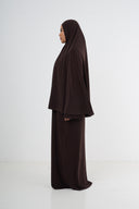 Premium Jersey Khimaar - Brown