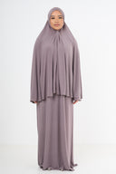 Premium Jersey Khimaar - Taupe