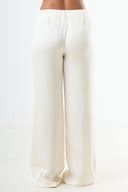 Silky pants - Cream