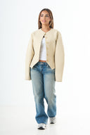 Structured statement blazer - Advocado