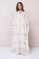 Sultana Gold Abaya - Beige