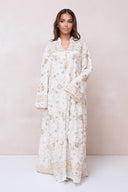 Sultana Gold Abaya - Beige