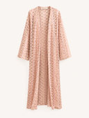 Summer Wave Kimono - Light Pink