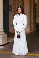Wrapped Premium Blazer - White