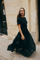Plisse Skirt - Black