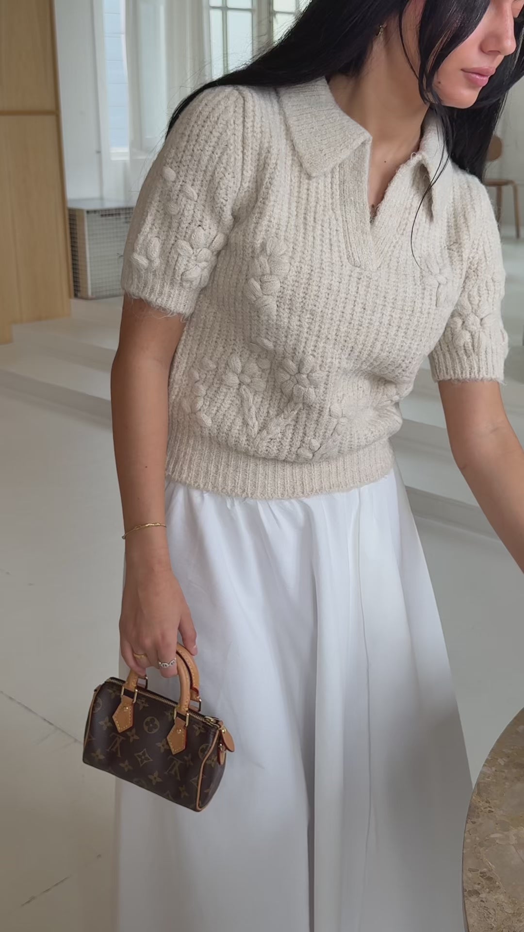 The "everyday' Skirt - White-3